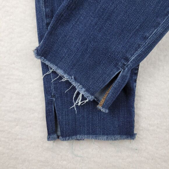Sam Edelman The Kitten Skinny‎ Jeans Womens Size 34 Blue Stretch Cotton Blend - Picture 11 of 15